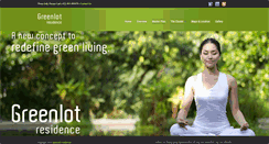 Desktop Screenshot of greenlotresidence.com